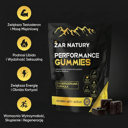 Performance Gummies. Twoje wsparcie 6w1.