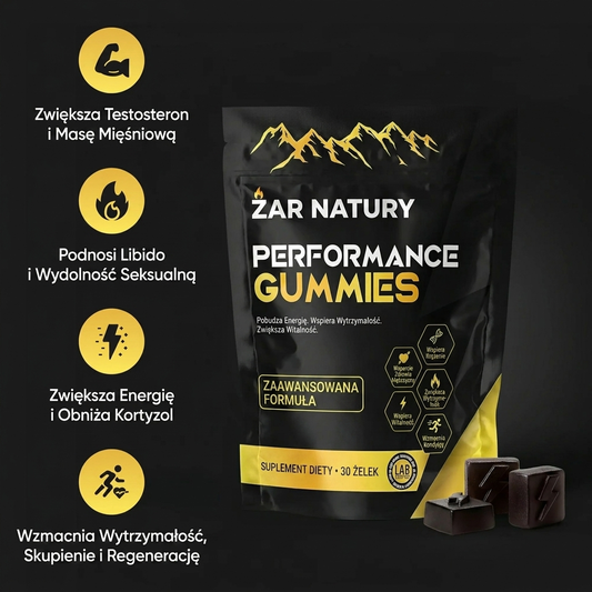 Performance Gummies. Twoje wsparcie 6w1.